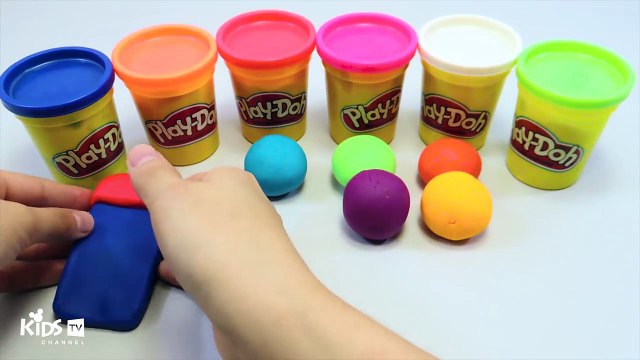DIY How to Make Play Doh Ice Cream Popsicles Modelling Clay Learn Colors RL