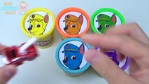 Сups Surprise Toys Play Doh Clay Paw Patrol Collection Rainbow Learn Colours in English