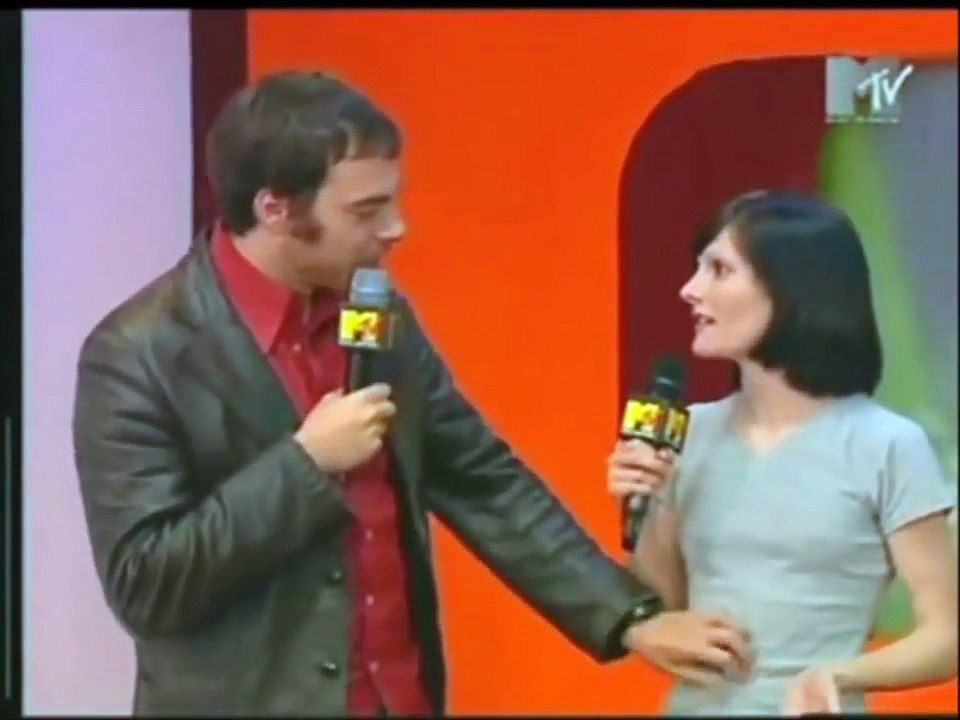 nsfw moment man mistakenly thinks co host is wearing something under her shirt