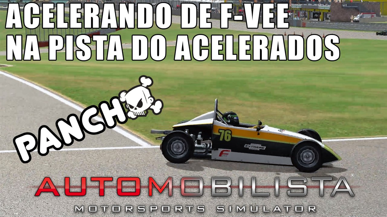 ACELERANDO DE F-VEE NA PISTA DO ACELERADOS