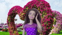 Video para ❀ de dibujos animados chicas Barbie con las muñecas Barbie Ken Steffi 3 temporada 1 serie de juguetes para