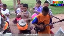 Amazing Kids drums like a pro!