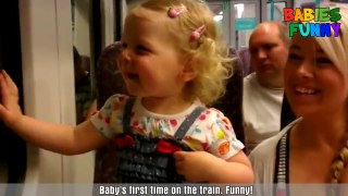 Cute Babies Experiencing Things For The First Time Compilation 2017