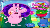 Un para juego lesionado Niños cerdo peppa peppa curar heridas hospital | peppa