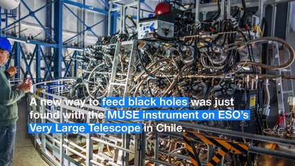 ESOcast 122 Light - Supermassive Black Holes Feed on Cosmic Jellyfish - HD
