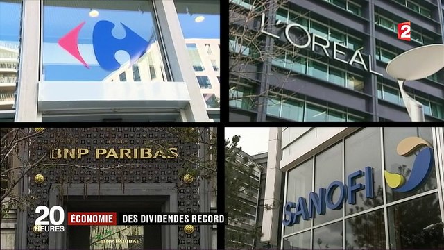 Économie : des dividendes record