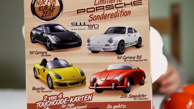 Киндер Сюрприз Порше 356 Speedster, ограниченное издание (Porsche limited edition, Kinder