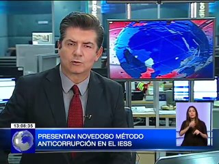 Presentan novedoso método anticorrupción en el IESS