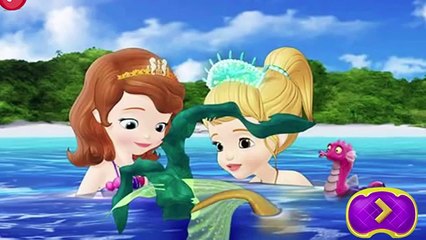 Regardez les plus belles sofia sirène princesse du château