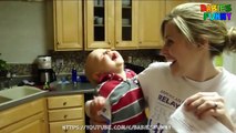 Try Not To Laugh Challenge - Baby Laughing Hysterically at Ripping Paper