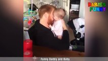 Watch how this father stops his baby crying - Precious Moments Of Daddy and Baby
