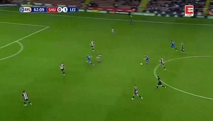 Islam Slimani Goal HD - Sheffield Utd	0-2	Leicester 22.08.2017
