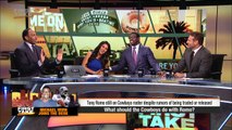 Stephen A. Smith Clashes With Michael Irvin Over Tony Romo | First Take | March 24, 2017