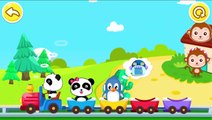 Baby Panda Play & Learn New Words | Animated Stickers - Vehicle Themes | Babybus Kids Game