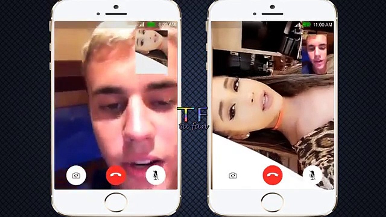 Justin Bieber Sings Despacito to Ariana Grande FaceTime Video Call | Edited