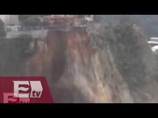 Detalles del derrumbe en Santa Fe / Excélsior informa