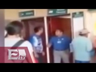 Empleado del IMSS agarra a golpes a paciente en Cancún