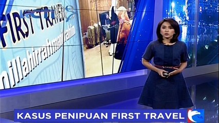Pakai Baju Tahanan, Bos First Travel Terus Menangis