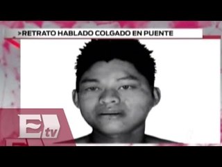 Así se veía, más o menos, el colgado en puente de La Concordia, Iztapalapa