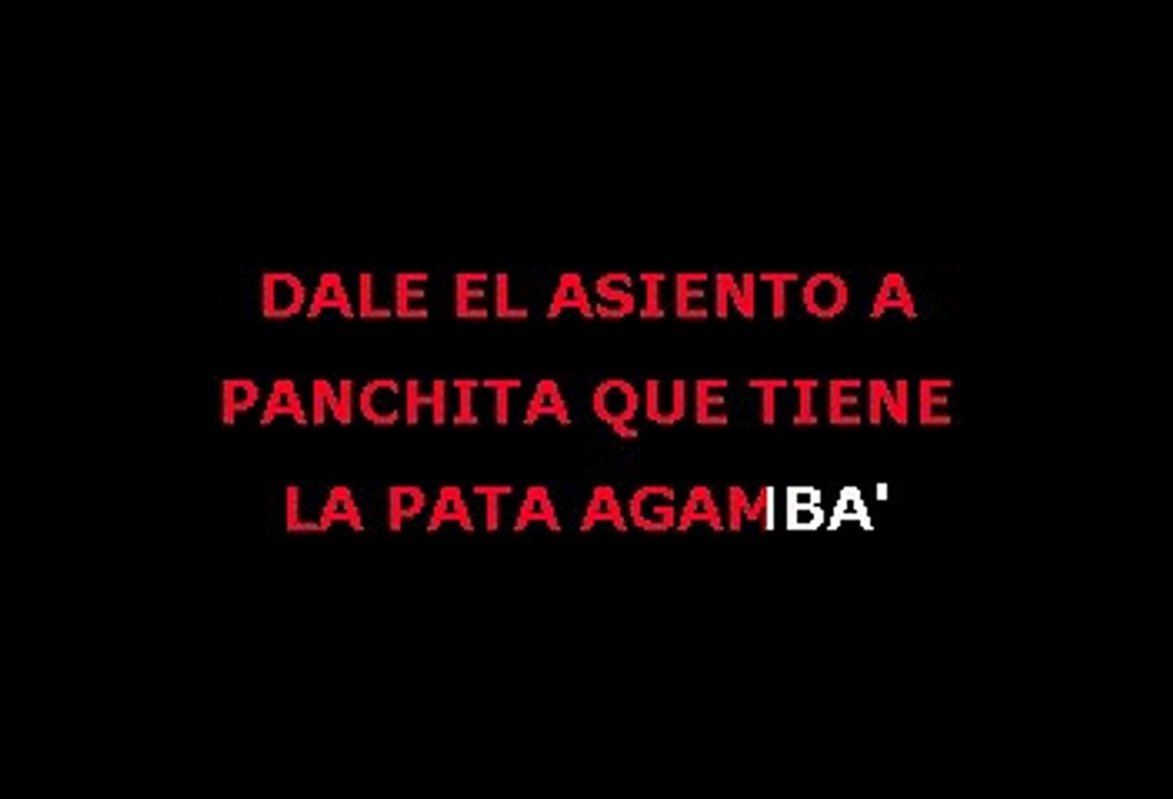 Celia Cruz - La Guagua Salsa (Karaoke)