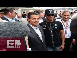 EPN recorre el Autódromo previo al Gran Premio de México / Vianey Esquinca