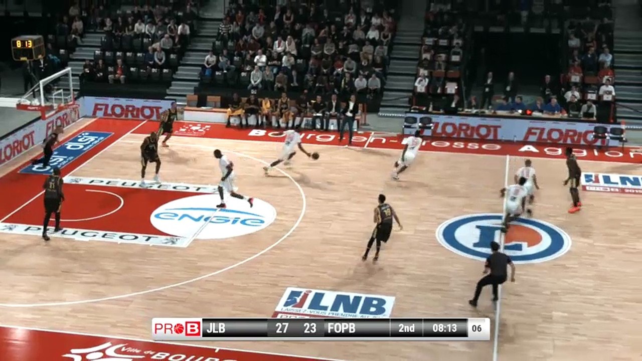 Pro B, J12 : Bourg-en-Bresse vs Fos-sur-Mer
