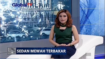 Download Video: Sedan Mewah Terbakar di Cempaka Putih