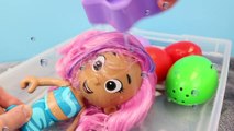 Bubble Guppies COLOR CHANGE Molly Mermaid GIANT SURPRISE EGG ❤ Frozen Shopkins DisneyCarTo