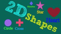 Shapes Song | Learn Shapes And Colors | 3D Nursery Rhymes for Kids and Children I 60 Mins