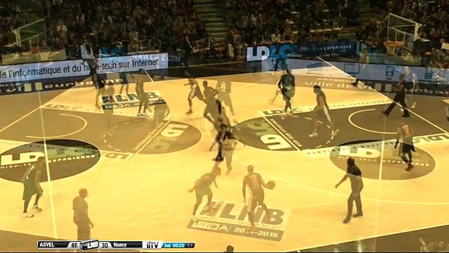 Pro A - 18e journée : Lyon-Villeurbanne vs Nancy