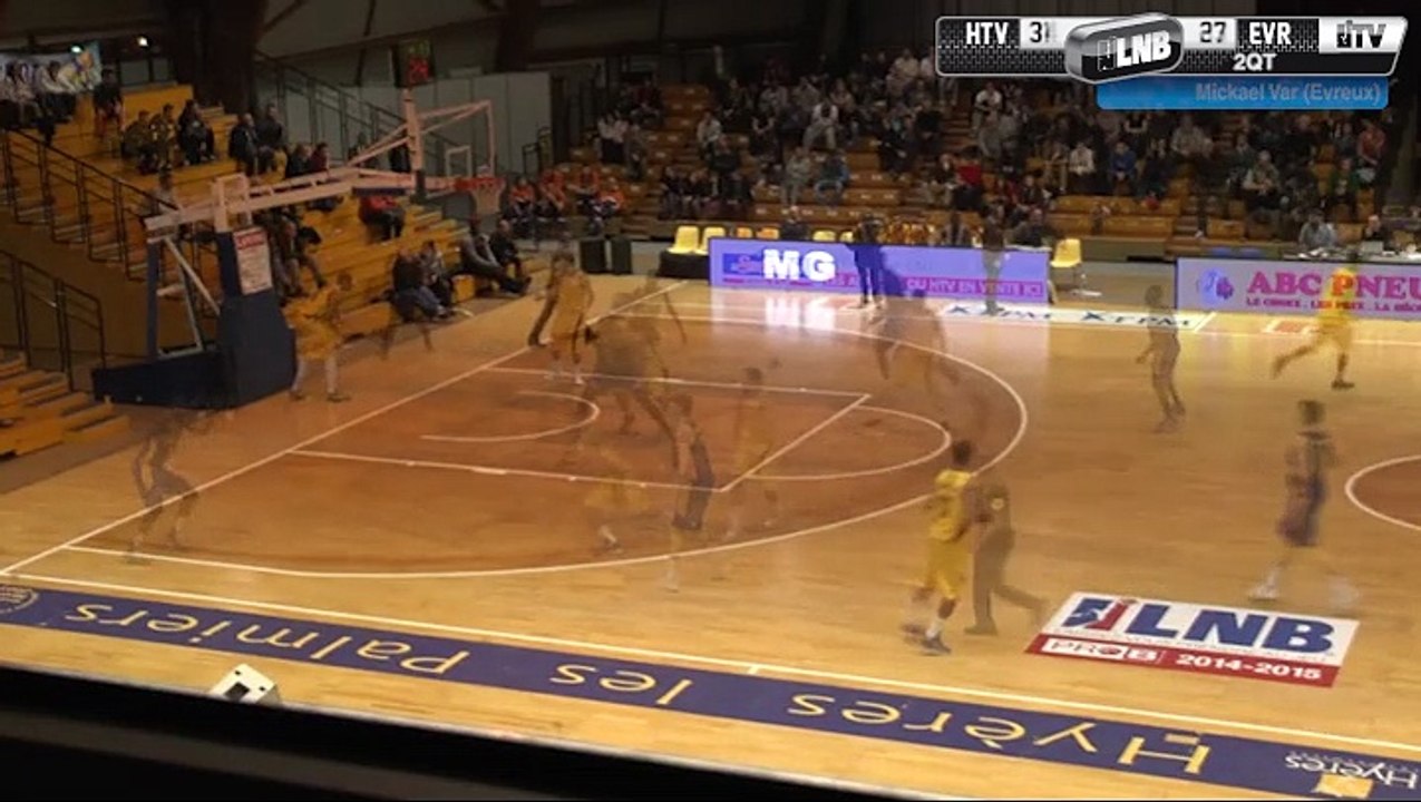 Pro B - 16e journée : Hyères-Toulon vs Evreux