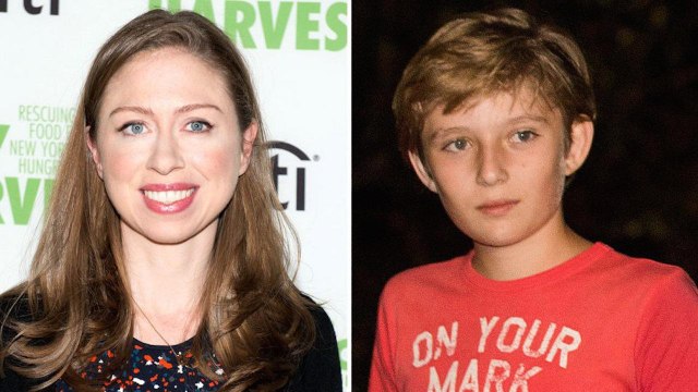 Chelsea Clinton Comes to Barron Trump's Defense Over Fashion Choices | THR News