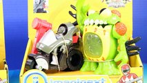 Imaginext Power Rangers Alien Invasion Figures Toys Blue Ranger Megazord Terror Toad Ultim