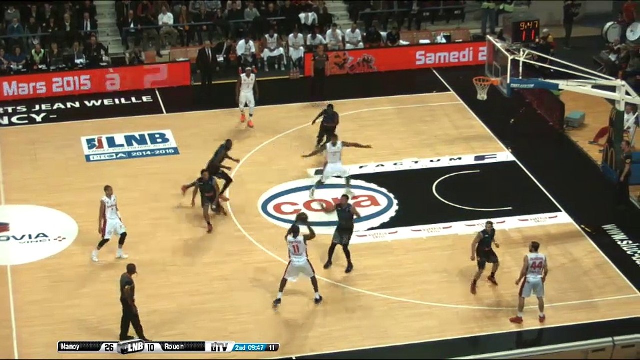 Pro A - 23e journée : Nancy vs Rouen