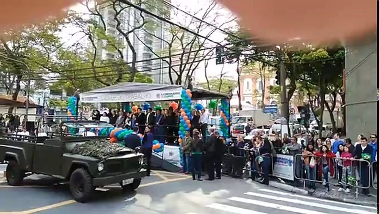 GCM participa de desfile Cívico-Militar em comemoração dos 464 anos de São Bernardo do Campo