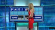 Rachel Riley Feeling Horny Around Ex Goalkeeper David James. Tight Red and White Dress. Gr