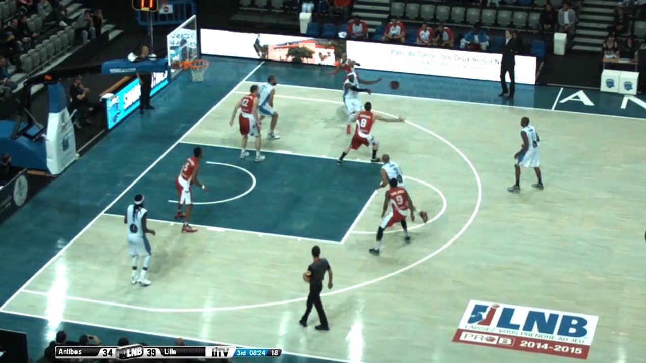 Pro B - 27e journée : Antibes vs Lille