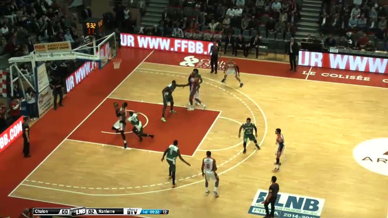 Pro A - 29e journée : Chalon/Saône vs Nanterre