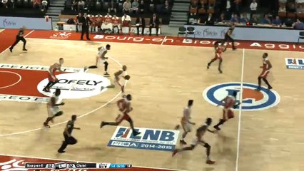 Pro A - 31e journée : Bourg-en-Bresse vs Cholet