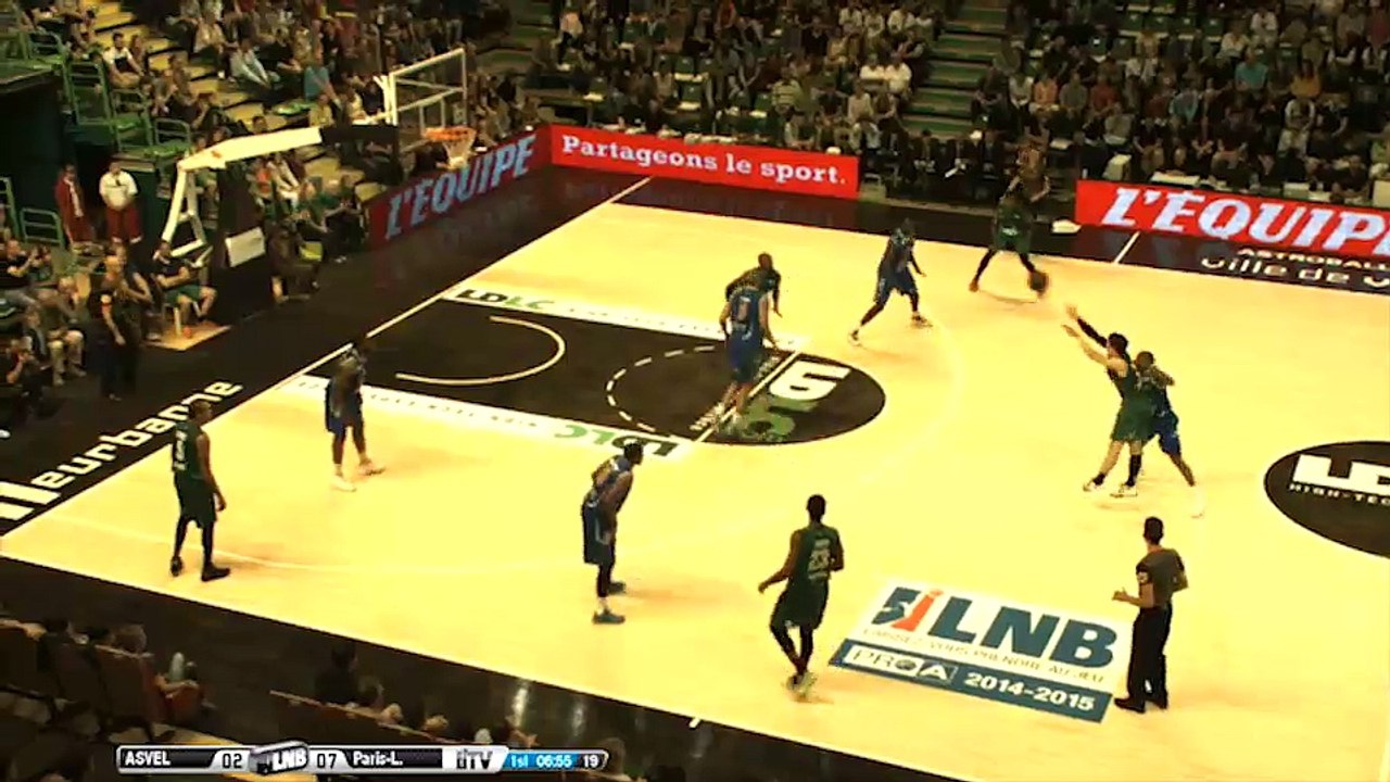 Pro A - 34e journée : Lyon-Villeurbanne vs Paris-Levallois