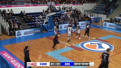 Pro B, J7 : Saint-Quentin vs Boulazac