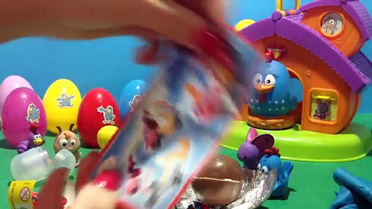Pocoyo Cubo Surpresa Galinha Pintadinha Peppa Pig Baratinha Brinquedos Toys Juguetes
