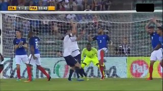 Italy vs France 1 3 Highlights & Goals Friendly 2016