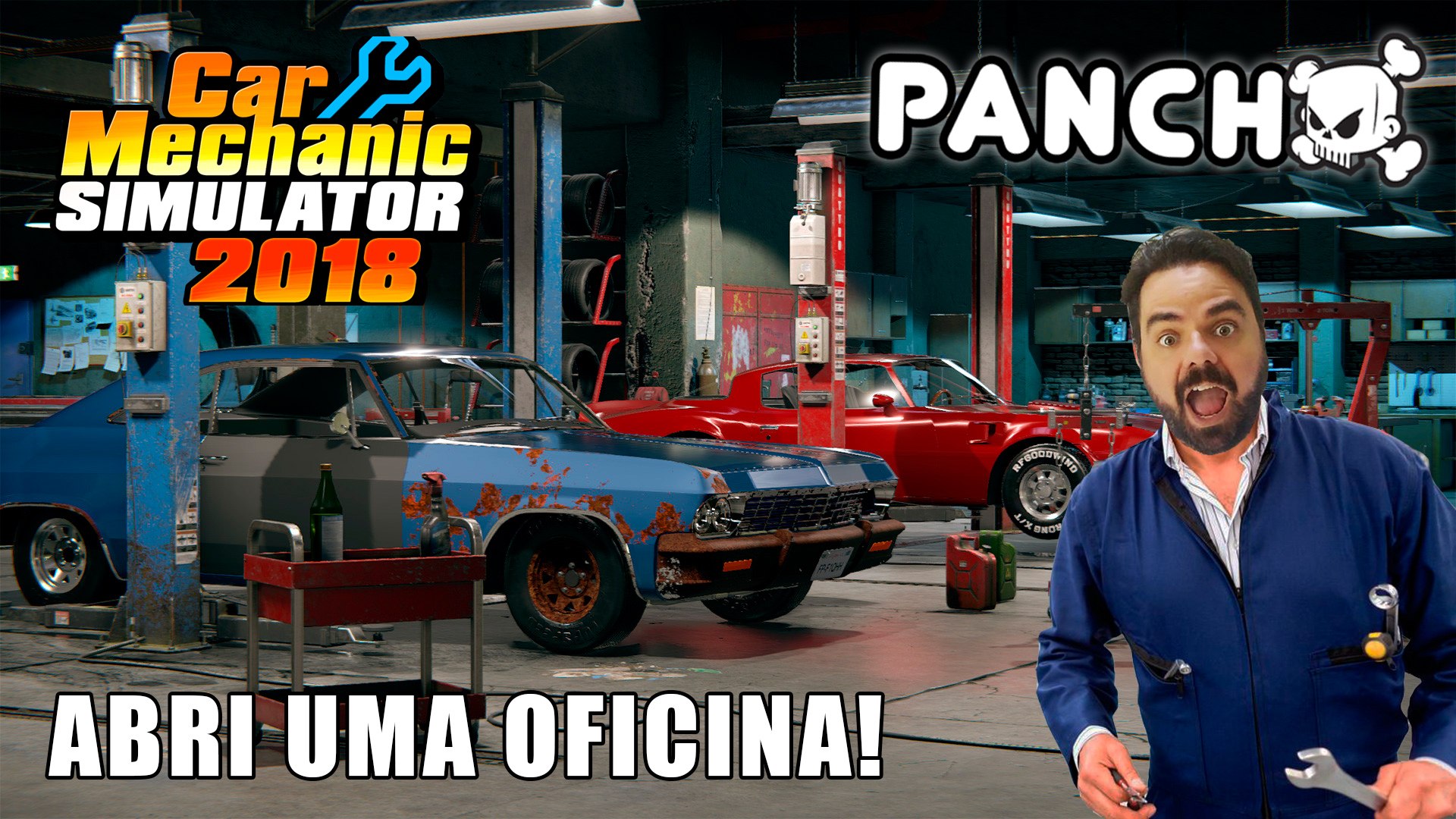 ABRI UMA OFICINA! Car Mechanic Simulator 2018 #1