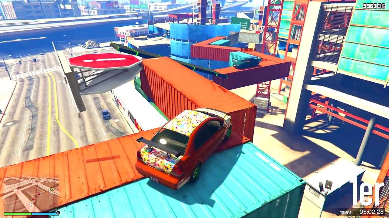 PARKOUR AVEC LE MEILLEUR VÉHICULE DU JEU !