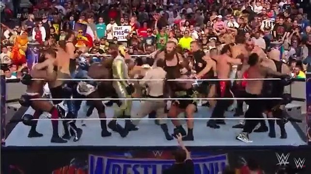 Big Show, Braun Strowman,Giant Memorial Battle Royal (Kickoff Show)WrestleMania 33 Kickoff