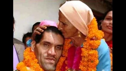 The Great Khali Family Rare and Unseen Images