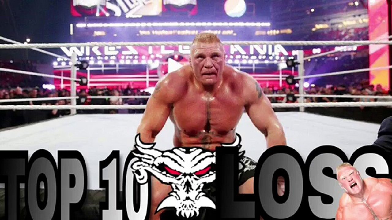 Top 10-Brock lesnar Biggest loss