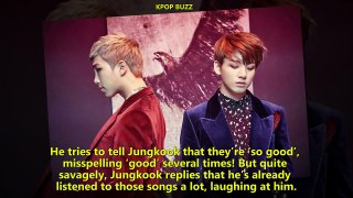 [BTS NEWS] This Is What Happens When Rap Monster Tried To Recommend A Song To Jungkook -zt4BrxmzpqU
