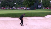 Jimmy Walkers stunning bunker hole out at PGA Championship